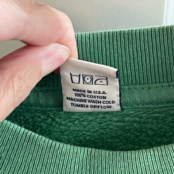 SPORTY & RICH Rizoli Cotton-jersey Relaxed Fit 'Tennis Club' Logo Kelly Green Md - Picture 7 of 8